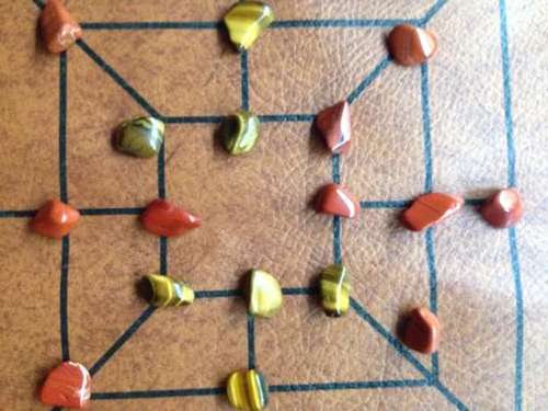 African Morabaraba board game